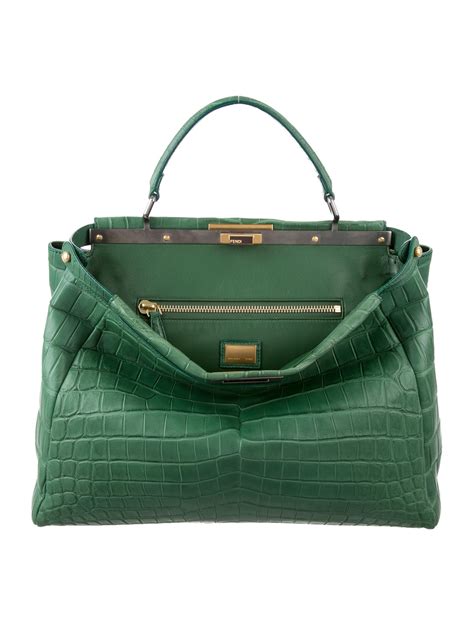 fendi croc bags